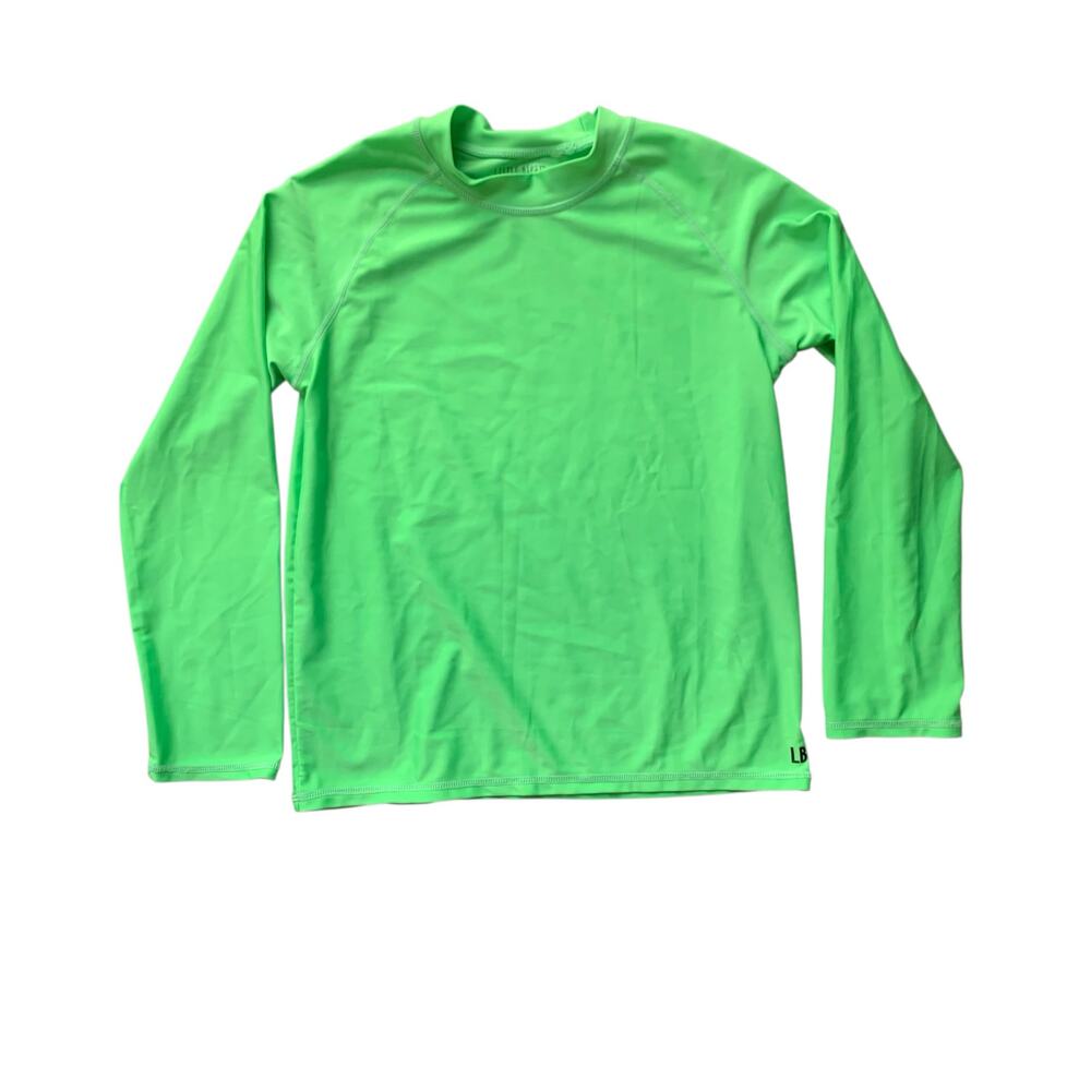 Little Bipsy Neon Lime Green Swim Shirt (10)